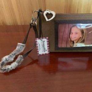 Cosmetic Bag-Honey Pebble Grain Mini